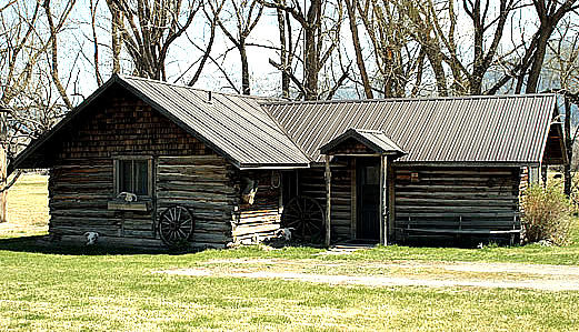 Exterior of O'Hair cabin